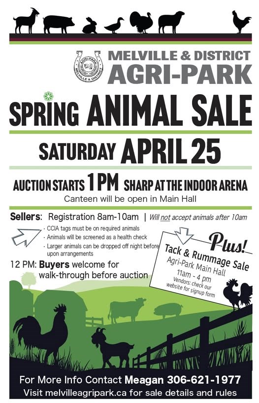 Melville & District Agri=Park Spring Animal Sale