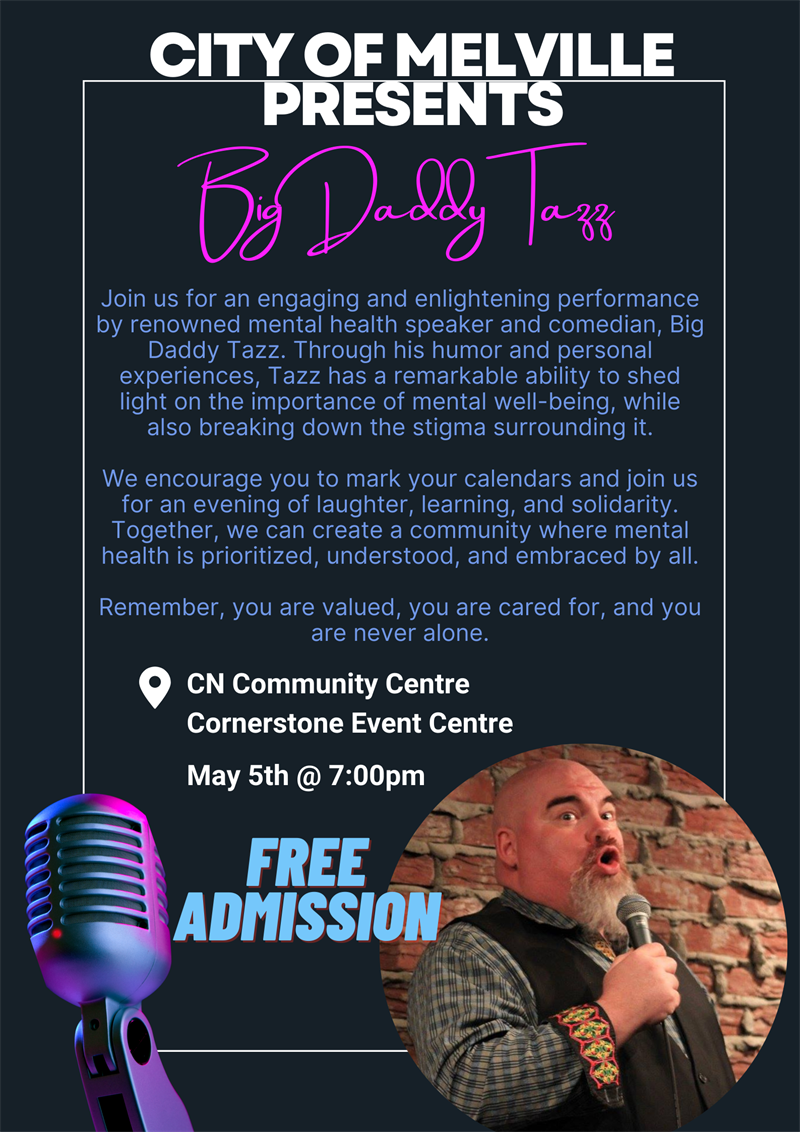 Big Daddy Tazz- Mental Health Advocate