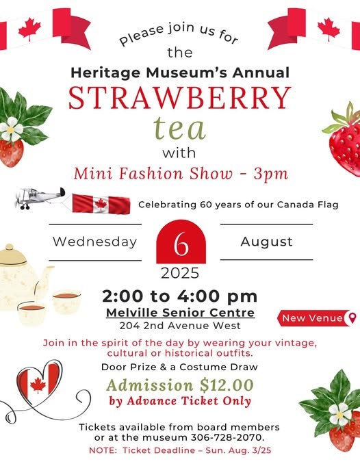 Heritage Museum's Annual Strawberry Tea and Mini Fashion Show