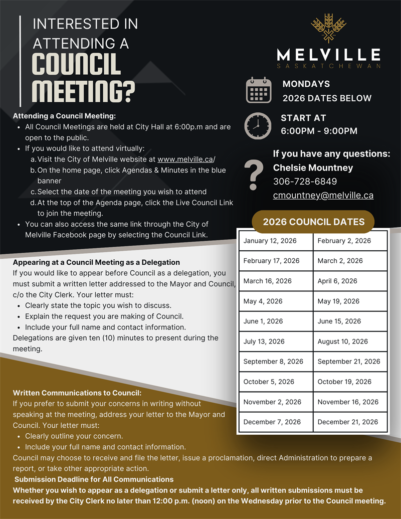 City Council Meetings