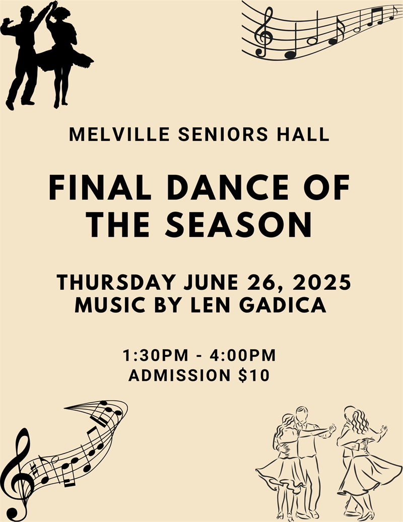Senior Dance - Back Home Country, Chicken supper to follow